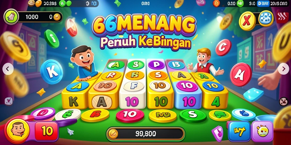 Tampilan gameplay menegangkan dari 66MENANG yang penuh aksi.