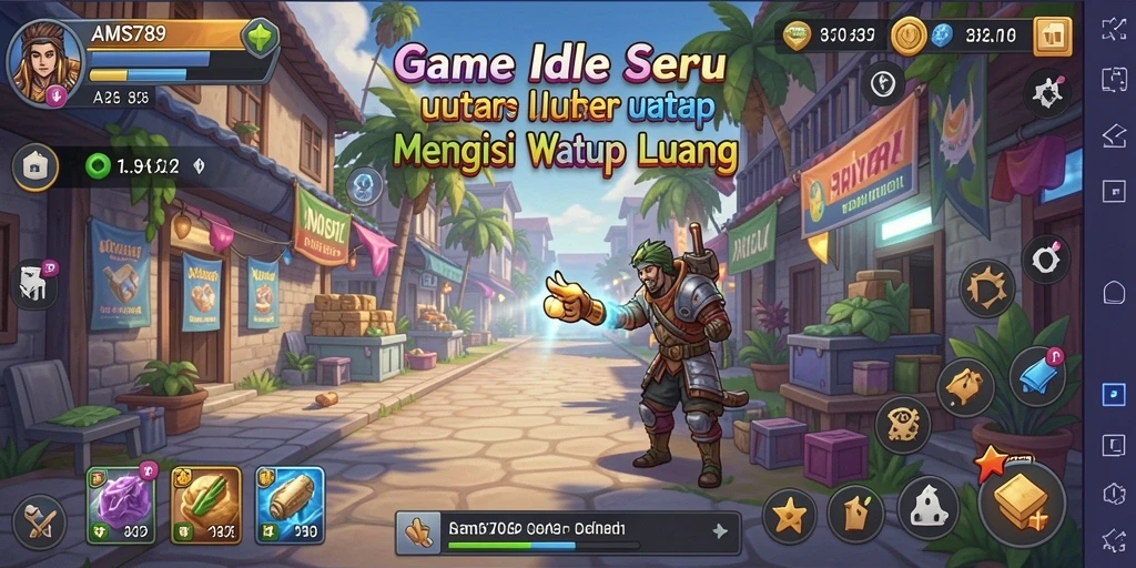 Tampilan screenshot AMS789 menampilkan gameplay santai dan menyenangkan.