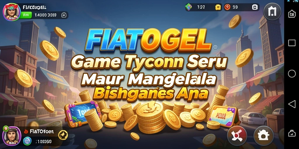 Tampilan gameplay FIATOGEL yang menarik dan penuh tantangan.
