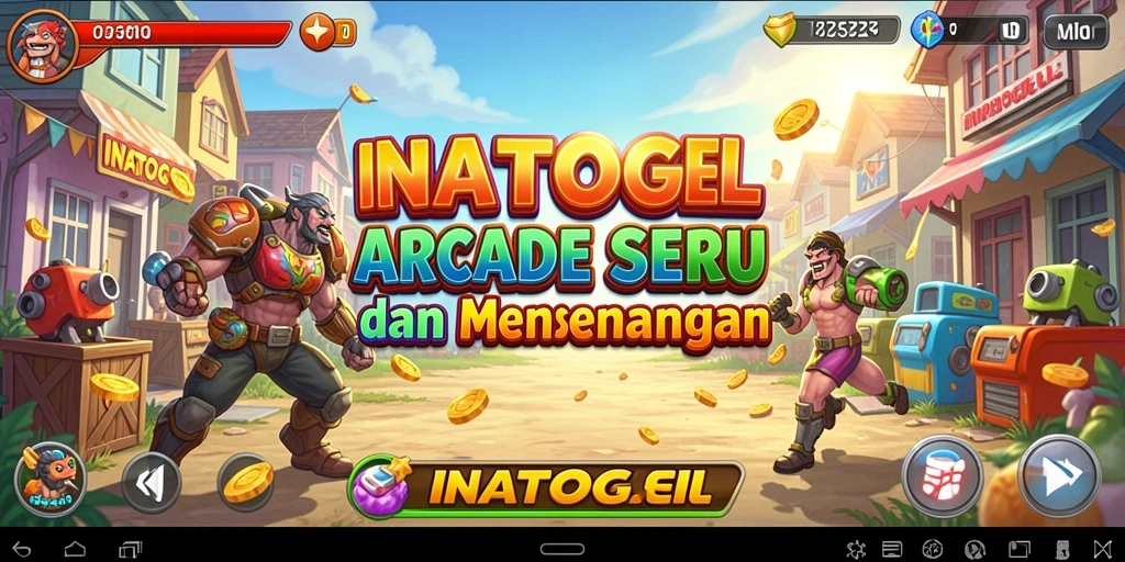 Screenshot INATOGEL menampilkan gameplay yang penuh aksi dan keseruan.