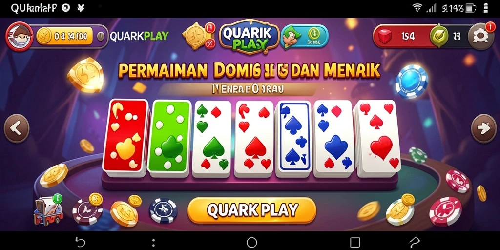 Screenshot gameplay QUARKPLAY dengan visual yang menarik dan interaksi seru.