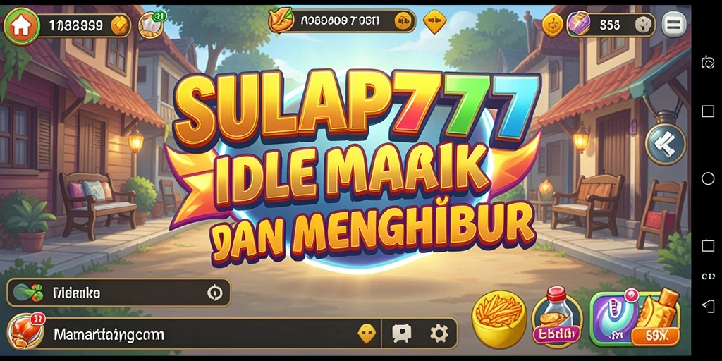 Tampilan gameplay SULAP777 yang menarik dan penuh warna.