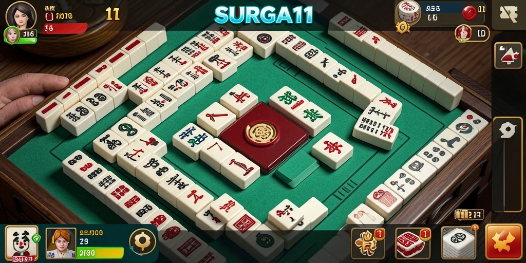 Tampilan utama gameplay SURGA11 yang menarik dan penuh warna.