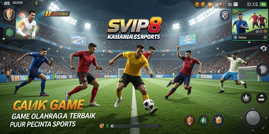 Screenshot gameplay SVIP8 menampilkan aksi seru dalam olahraga.